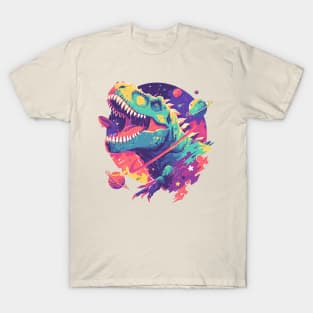 dinosaur in space T-Shirt